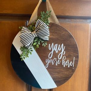 Wooden Door Hanger